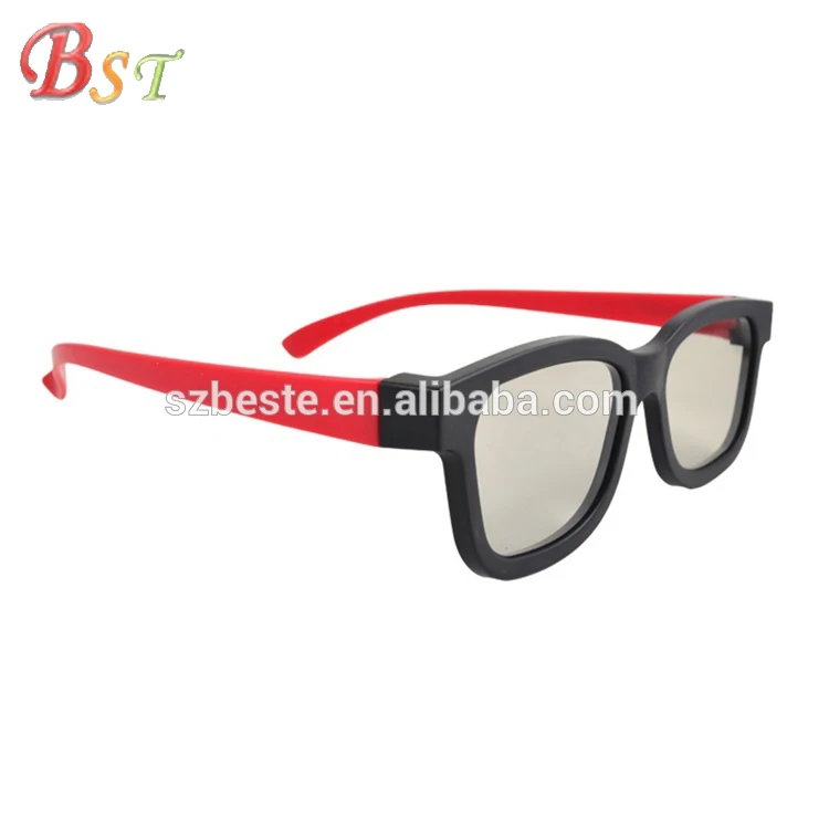 factory price save 10% plastic circular polarized 3d glasses 3d eyewear 3d lens