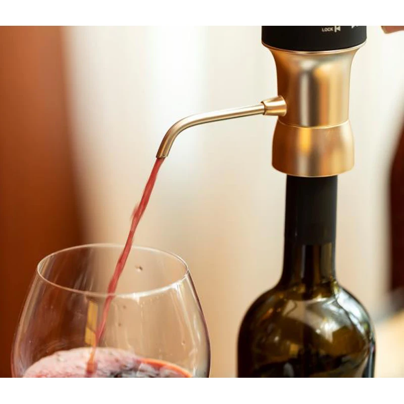  Новинка 2019 аэратор для вина мгновенного действия электрический красного и белого высококачественный однокнопочный