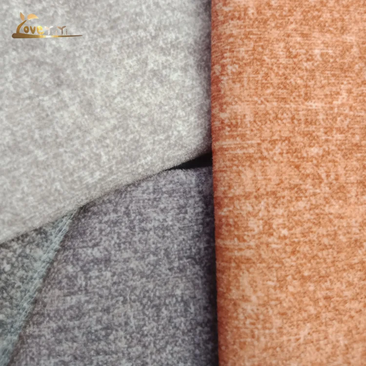 Бархатная трикотажная ткань с принтом из полиэстера