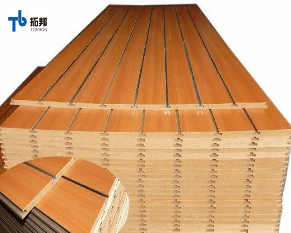 Low price and high quality for mdf slot board topbon
