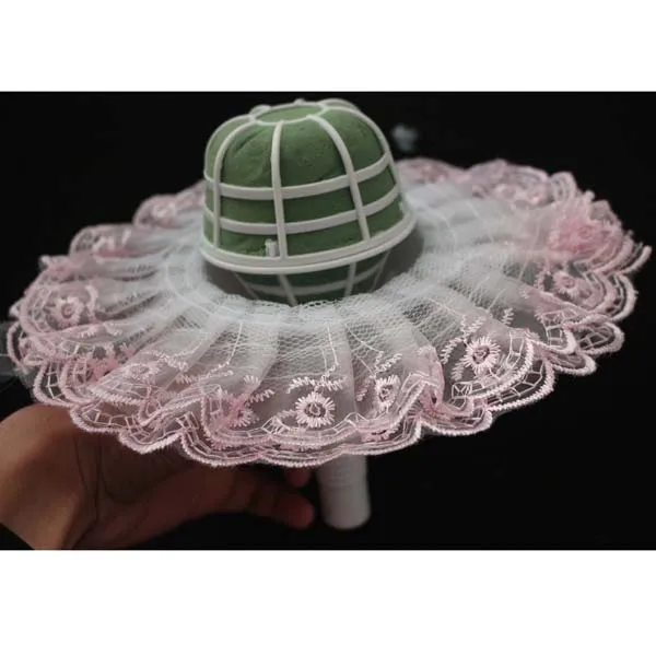 Beautiful fresh flower bridal holders