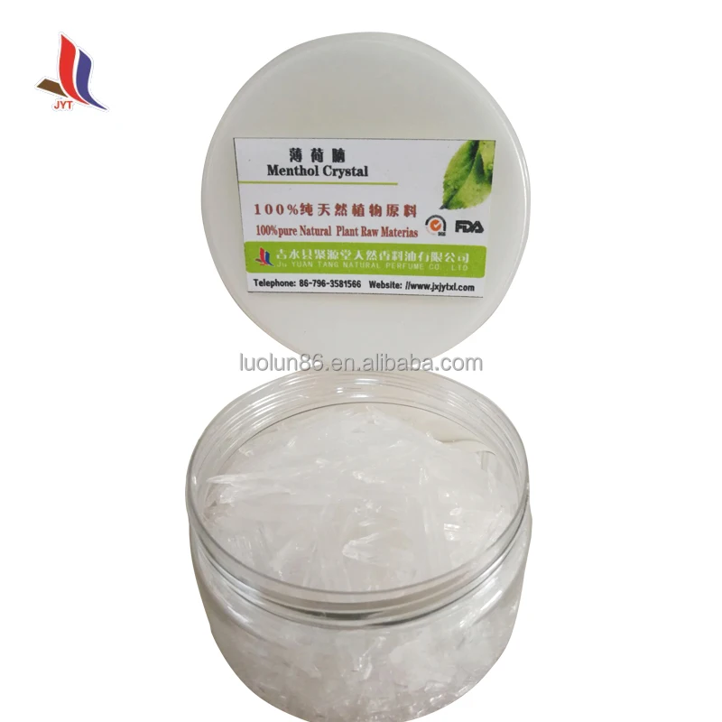 Natural Mint Powder Flavor Menthol Crystal