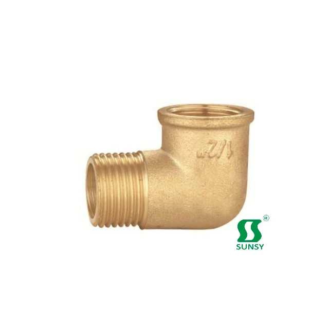 ss20020 Brass pipe fitting Hexagonal union nipple plug blanking elbow equal tee female thread quick connection geka