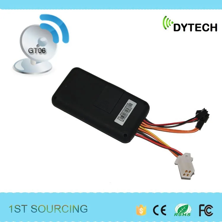 DYEGOO car GPS tracking device GT06 with Sos button voice monitor  high speed platformIOS & Android APP