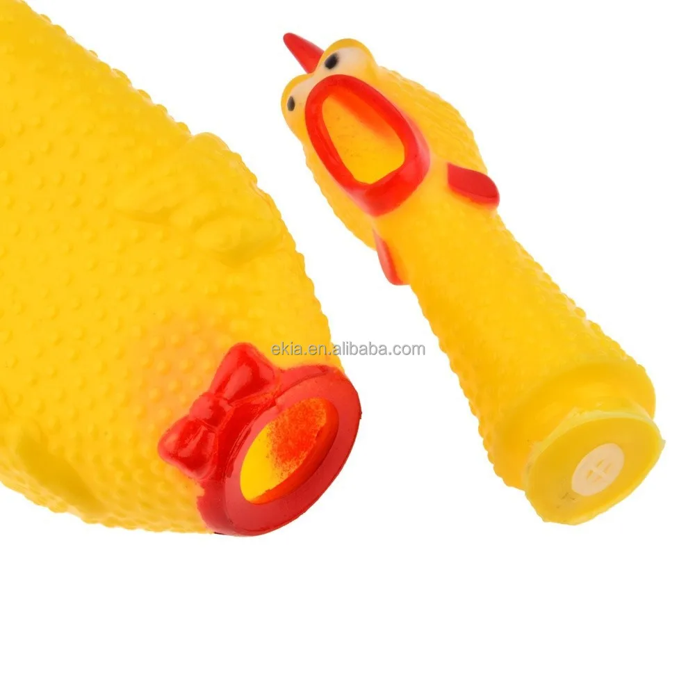 Wholesale Shrilling Screaming Chicken Funny Squeaky Chicken Dog Toy With Cheap Price