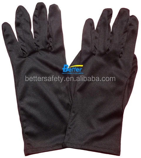 Wholesale High Quality 100% Bleach White Cotton Gloves for Parade From China