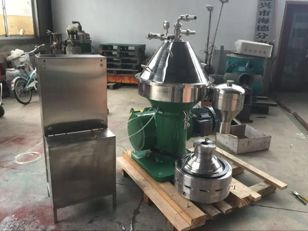 
milk cream separator machine NRSDH50 for degreasing milk 