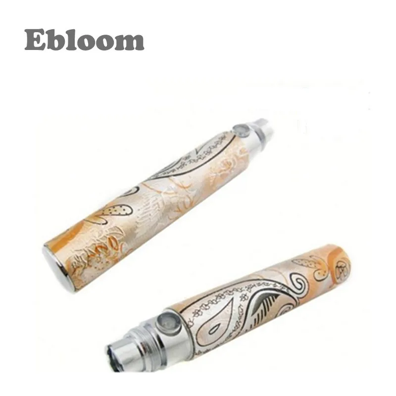 
newest colorful printing pattern battery electronic cigarette EGO Q,E cig ego q with pattern battery,cheap electronic cigarette 