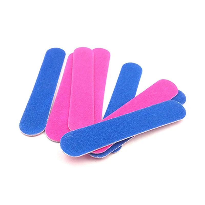 Customize  Manufacture Match Book Manicure Magic Key Chain Colorful Mini Nail File