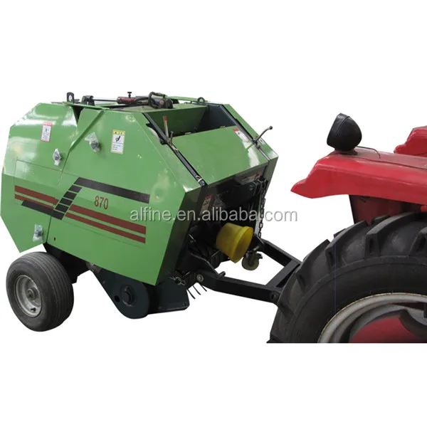 Factory supply hot sale mini round hay baler