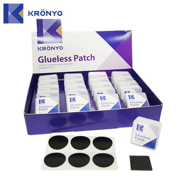 KRONYO Bicycle Bicycle Glueless Tubeless Tire Repair Rubber Patch