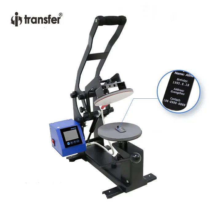 3 in 1 sublimation transfer number plate heat press machine
