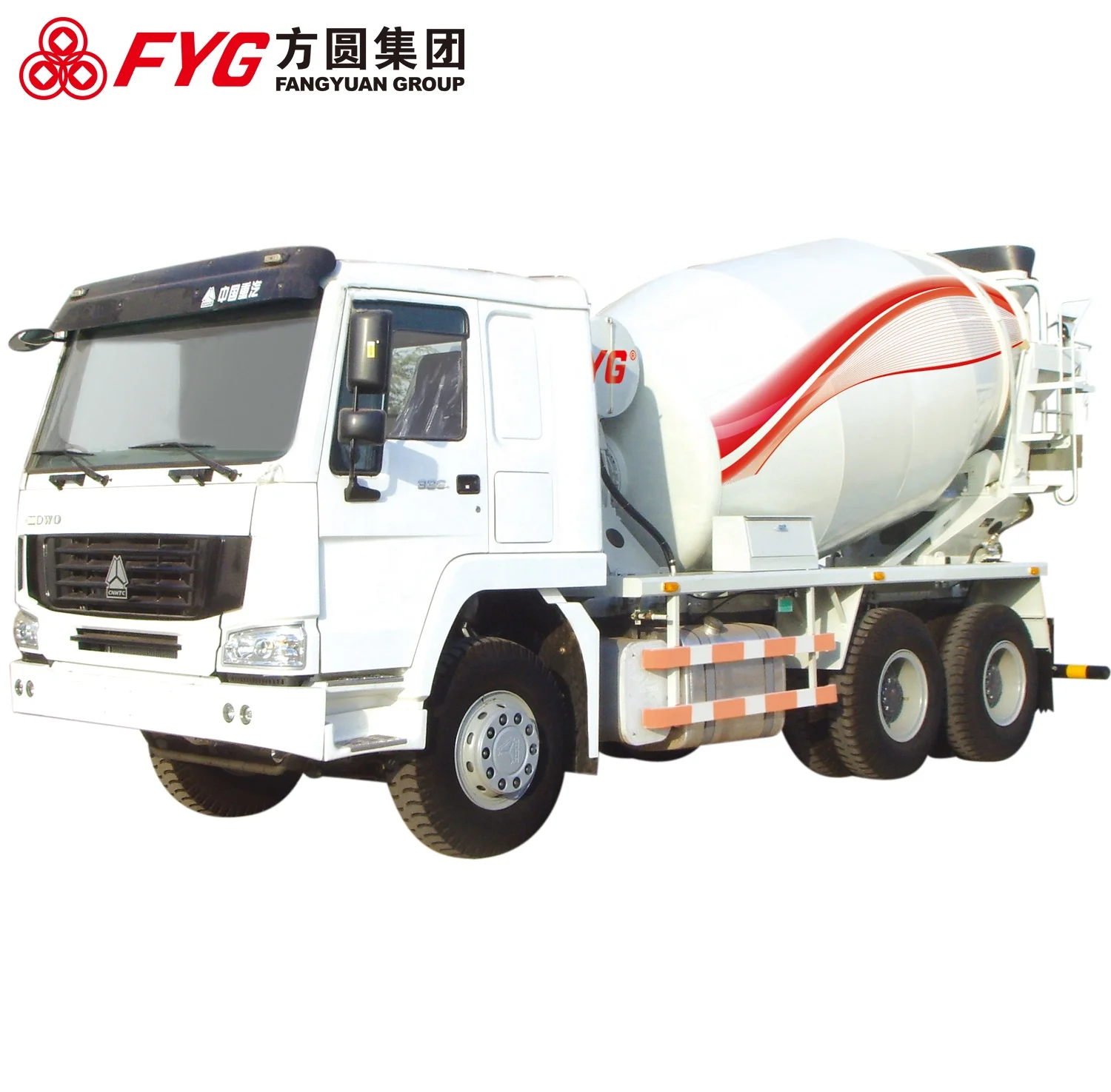 sino chassis 9m3 concrete mixer truck for sale