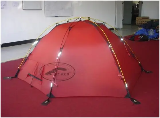 Custom Free-Standing PFC-Free Trendy Eco-Friendly Outdoor Single Silicone Coating Nylon Two Person Dome Seam Taped Silnylon Tent