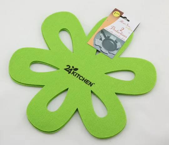 Logo printed needle punched nonwoven fabric pan protectors