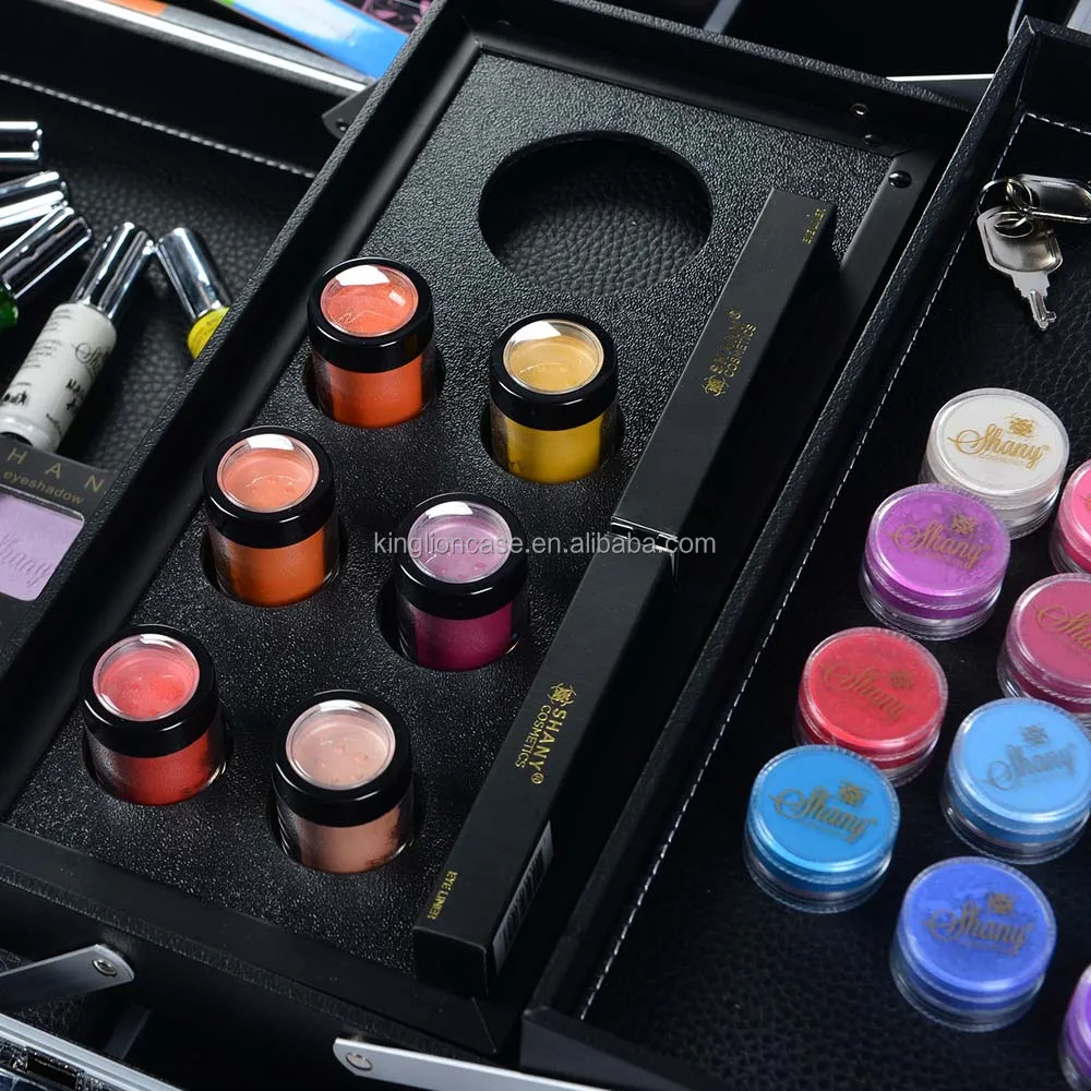 Studio To Go Makeup Case with Light - Pro Makeup Station - Purple