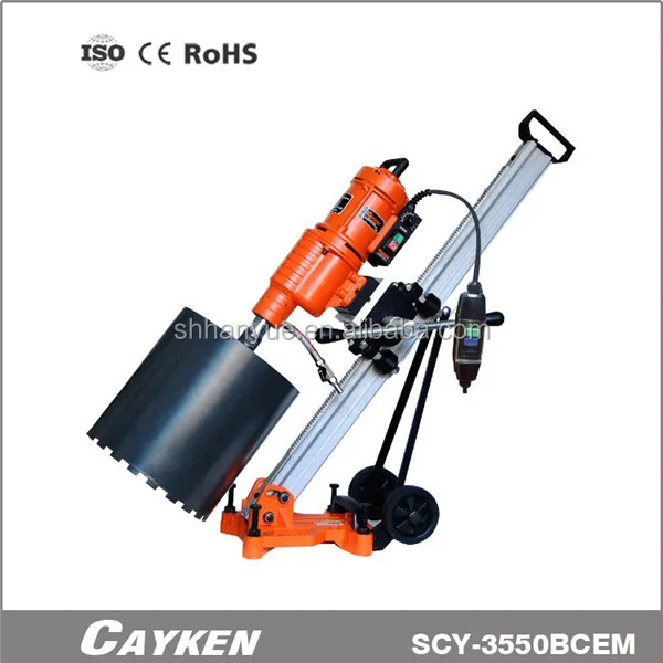 Professional Soft Start CAYKEN SCY-3550BCE Diamond Core Drilling Machine for Soil Test and Concrete with Diamond Bits