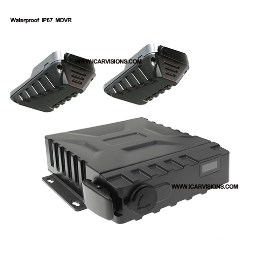
IP67 Waterproof MDVR SSD mobile DVR Vehicle recorder car black box GPS 4G 3G WIFI 