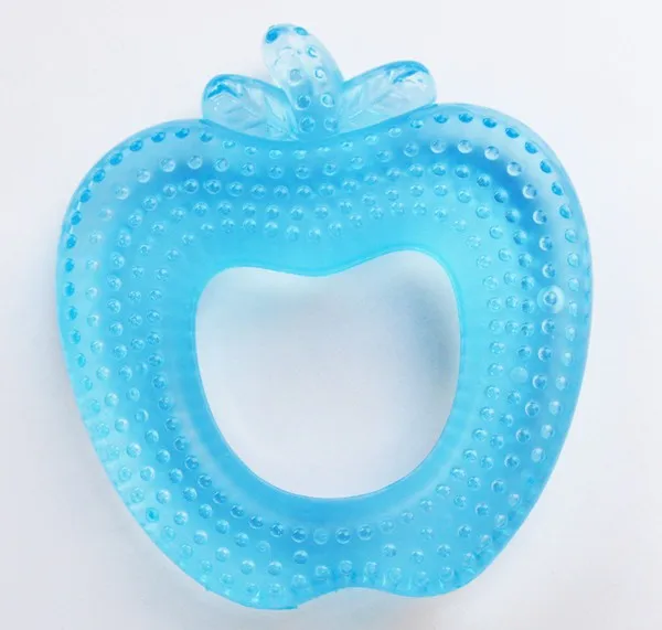 BPA Free Funny Fruit Shape Water Filled Baby Teether/Teether Toys
