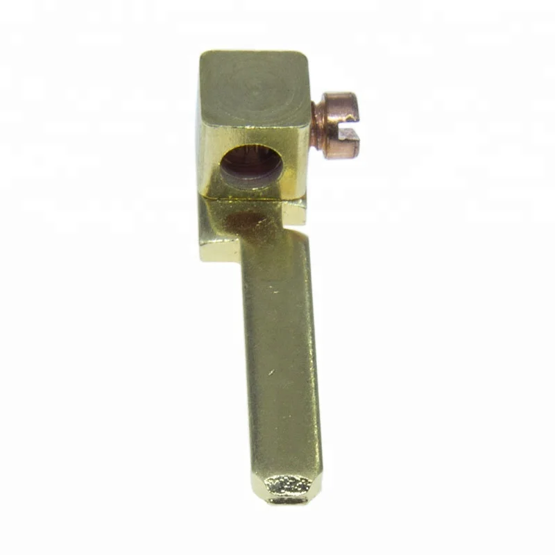 brass electrical contact pin,screw terminal electrical plug insert pin,plug pin part