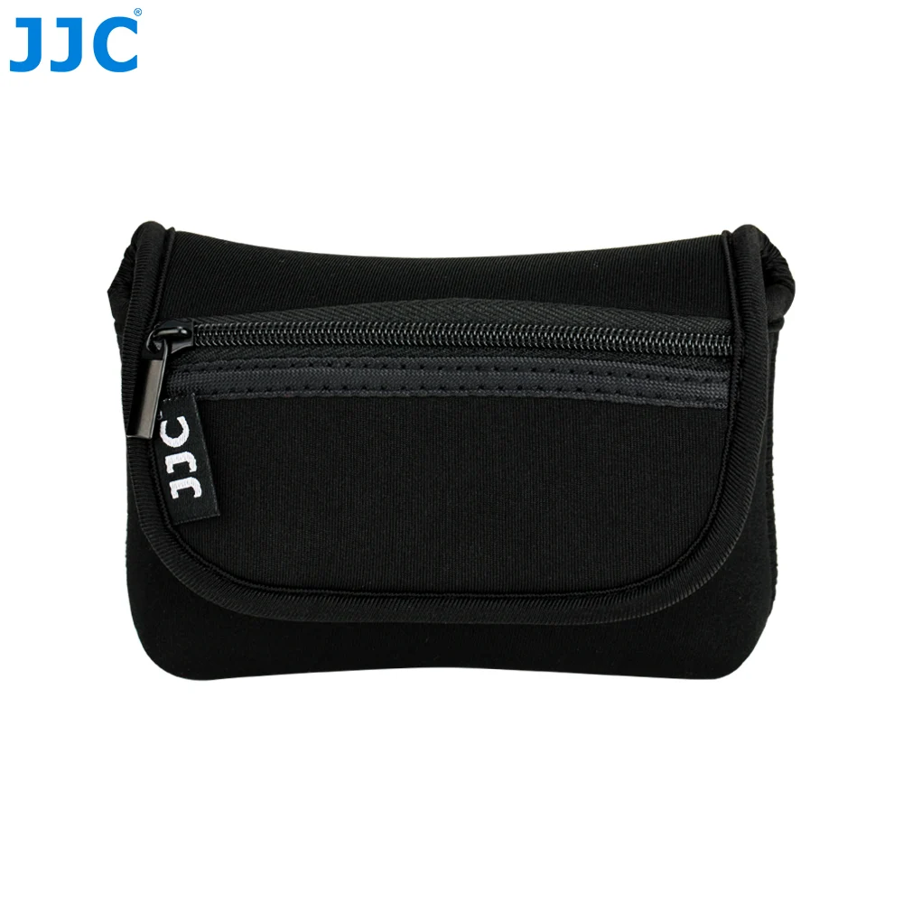 JJC Custom Logo Neoprene Camera Pouch For Ricoh GR/GR II/GR III, Fujifilm XF10, Panasonic TS30 etc