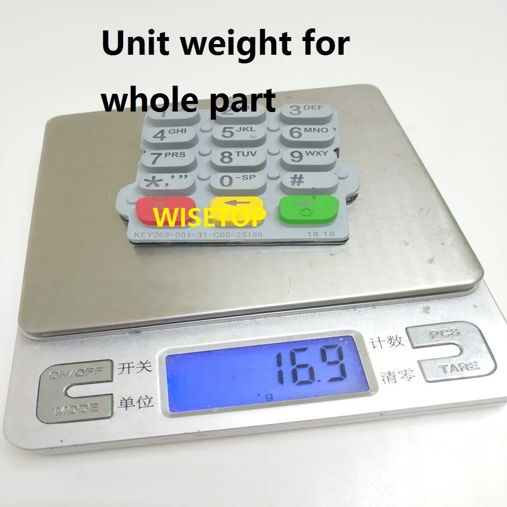 Изготовленная на заказ Клавиатура Verifone Vx680 для POS-терминала OEM приветствуется