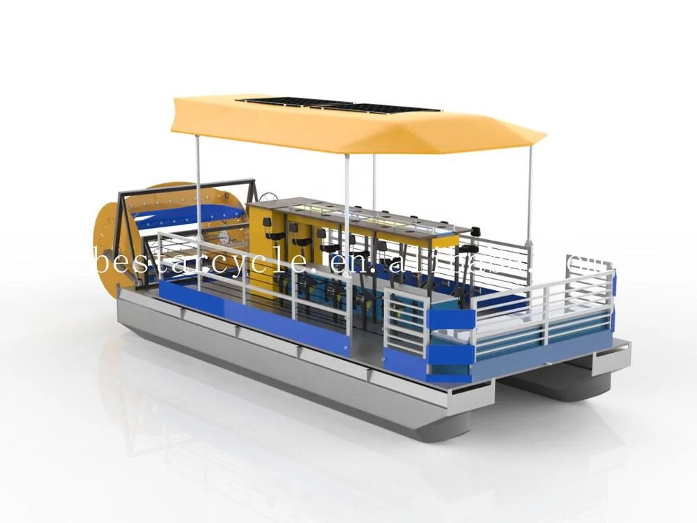 Amusement Park Water Equipment  New Design Electric Pedal Boat