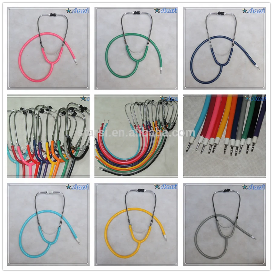 Высококачественные наушники Doctor, Электронные Наушники-стетоскопы 3,5 мм для медицинского оборудования и мобильного телефона