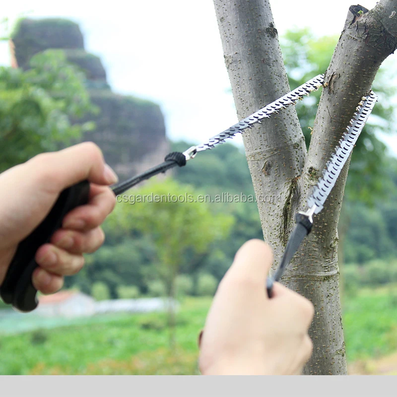 1130mm 65# outdoor tools portable folding pocket chain saw