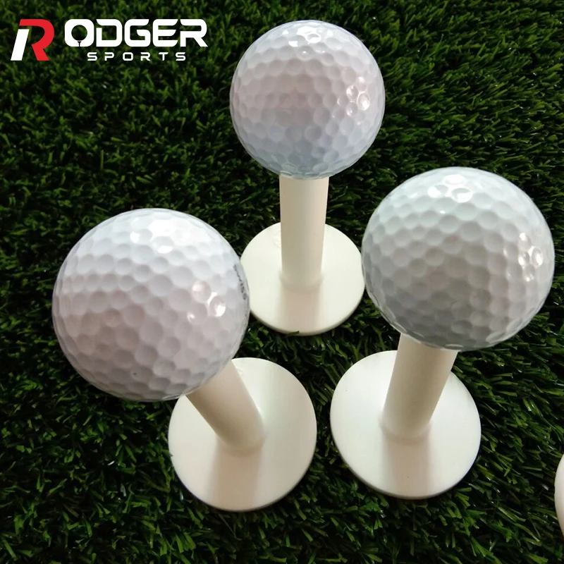 
High quality white rubber golf tee with good toughness and durability bulk 
