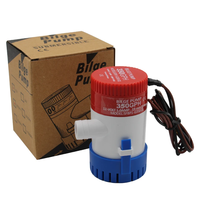 
12V/24V Submersible Bilge Pump Electric For Marine Boat Caravan RV Round 