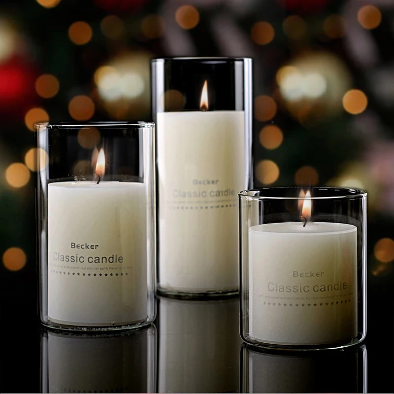 Стеклянный Подсвечник _ подсвечник