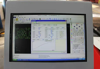 GXJH 3015-3000 W Laser cutting machine  with exchange  plate  switchboard automatic high efficient