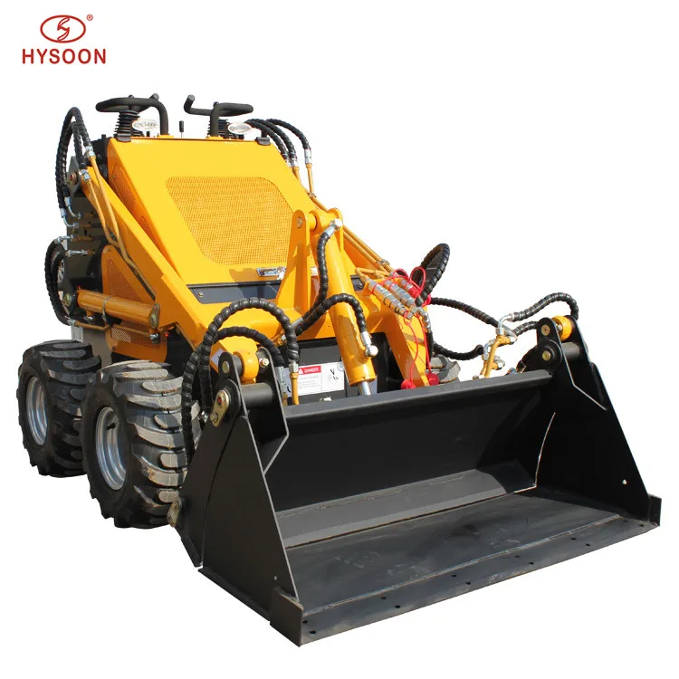 Mini skid steer loader poultry house cleaning equipment