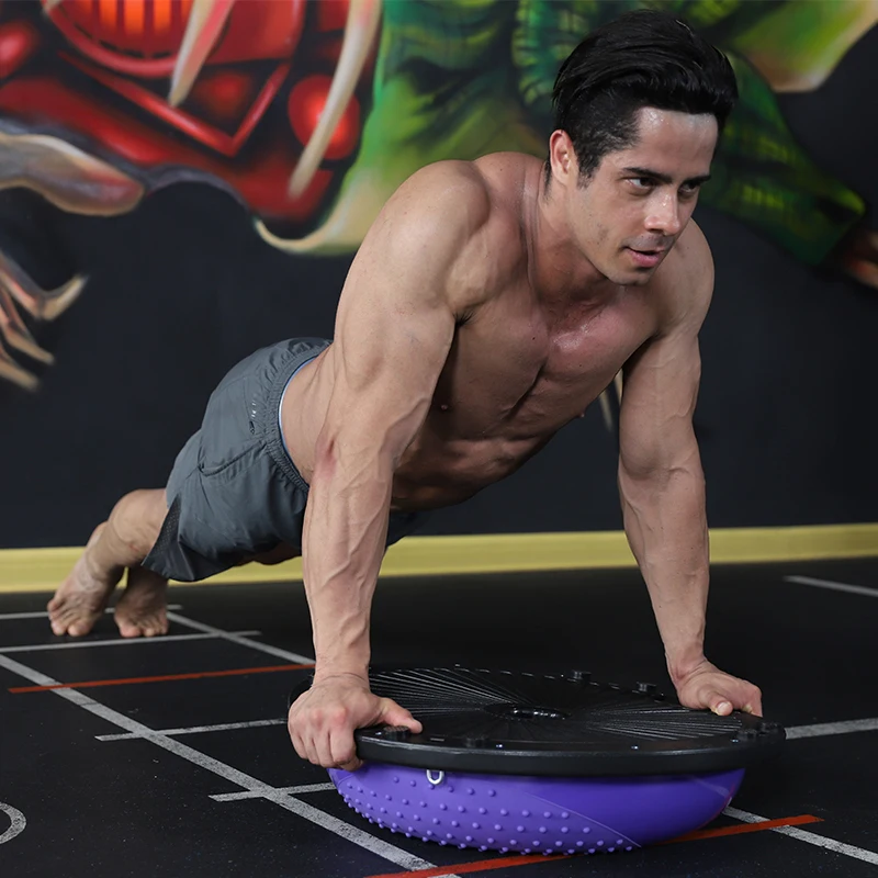 Strong Stability PVC Half Exercise Pilates Swiss Gym Yoga Balance Ball