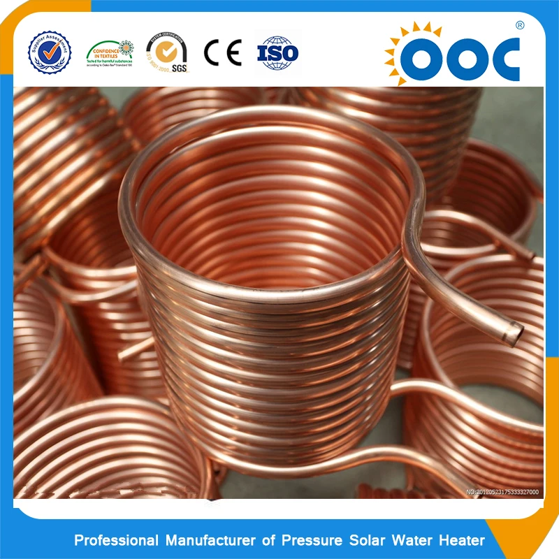 High pressurized split solar water heater 500 liter boiler