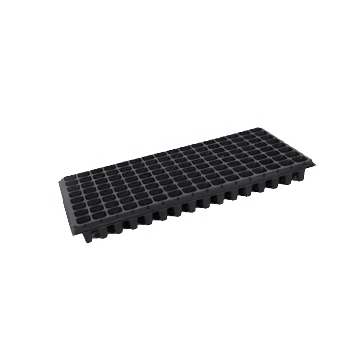 128 cells 540*280mm vegetable plant nursery plastic garden ps seed tray