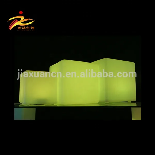 
Illuminated flashing led cube seat,led garden cube seat,illuminated garden set 