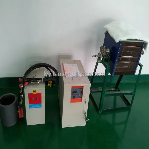 50kgs IGBT Золото Плавки Оборудование, золото Индукционные Плавильные Печи для продажи