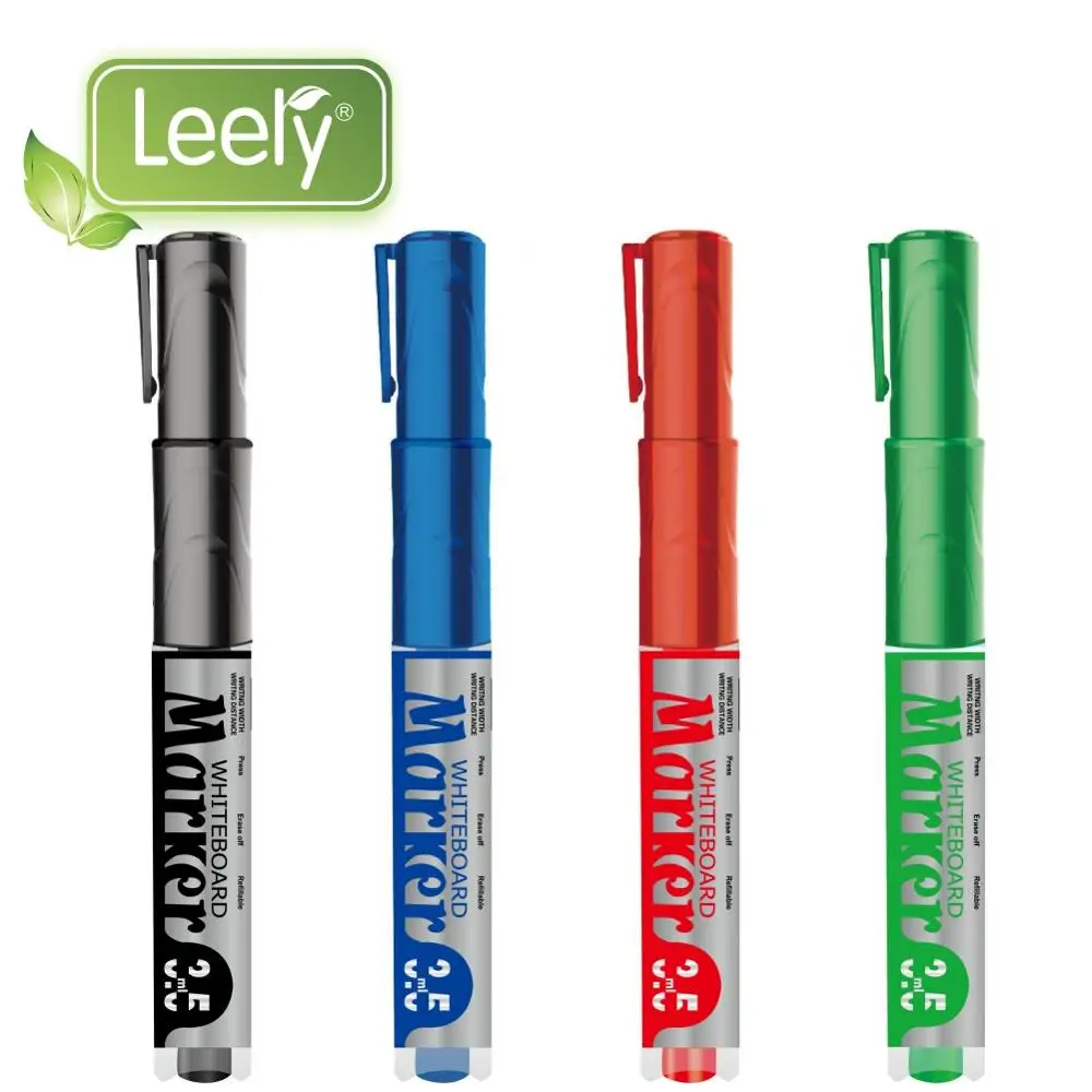 0056W Medium Point Tip liquid oil based free ink whiteboard marker refillable pens