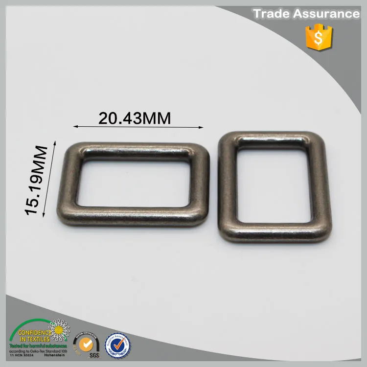 
Eco-friendly Non Welded flat d ring for Bags Belt 