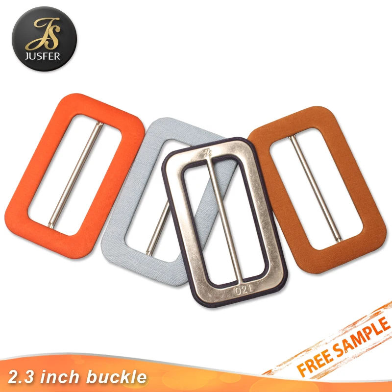 Flat top and back self covered buckle moulds