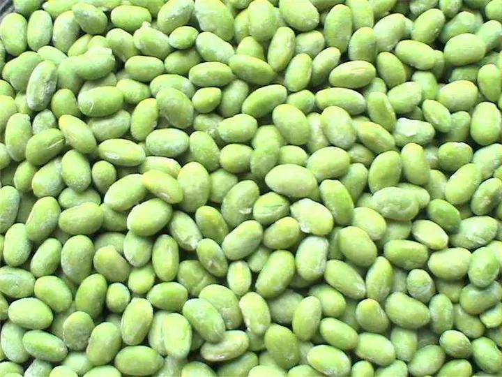 Taiwan 75 LQF Frozen Edamame Green Soybeans Kernel