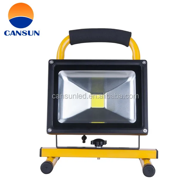sport snap on 10W 20W 30W portable led rechargeable flood light