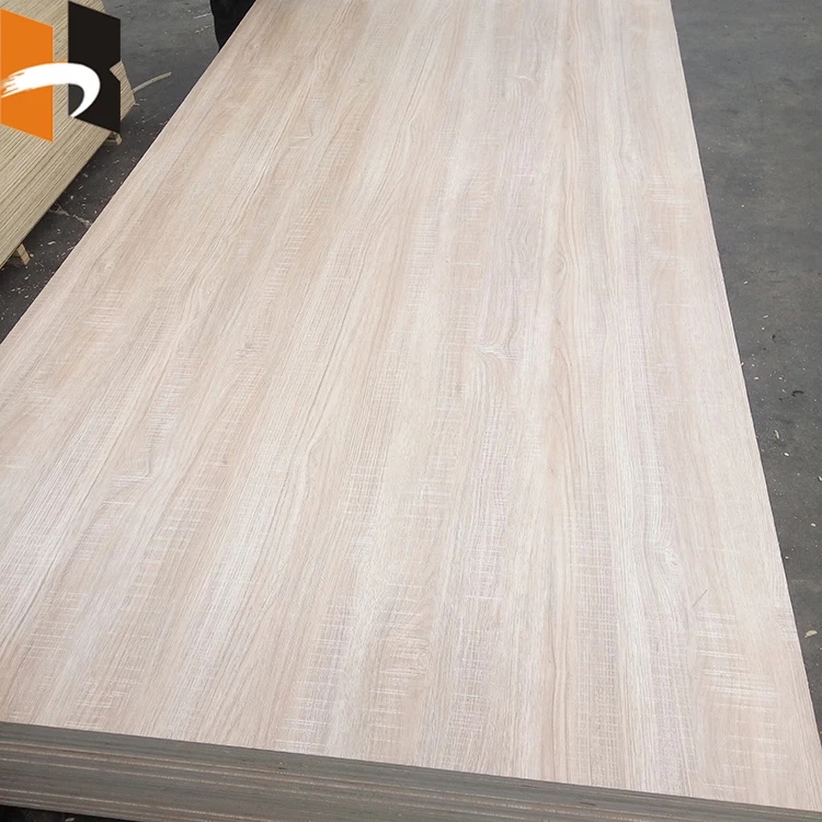 Furniture Grade Colorful Double Side Laminated Melamine Paper Plywood
