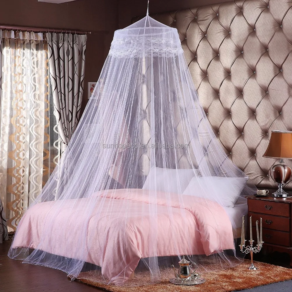 Premium Conical Bed Mosquito Net baby crib Circular Canopy full cover