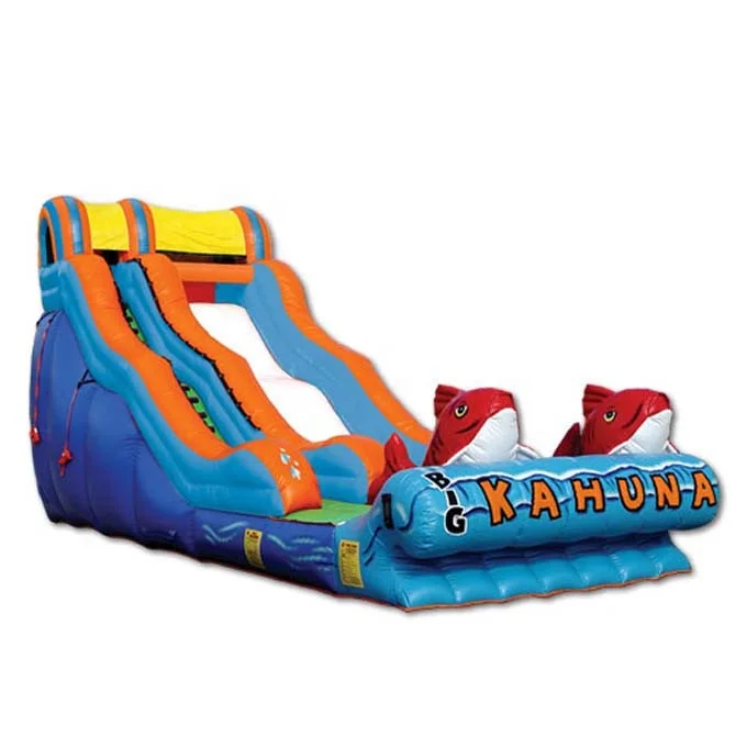 Коммерческая 0,55 мм ПВХ двойная Брезентовая надувная водная горка для детей надувная горка для бассейна