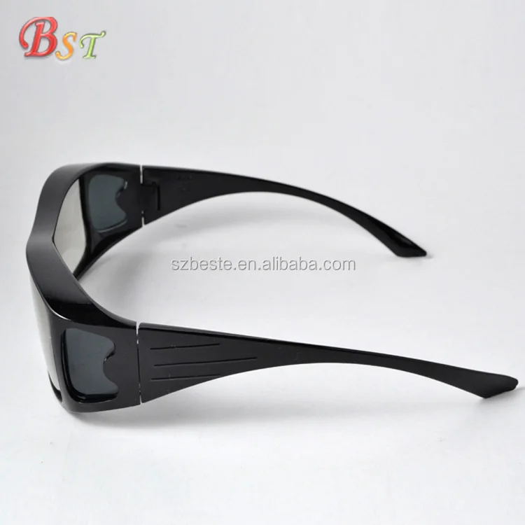 High quality factory price plastic anaglyphic red cyan red blue 3d glasses