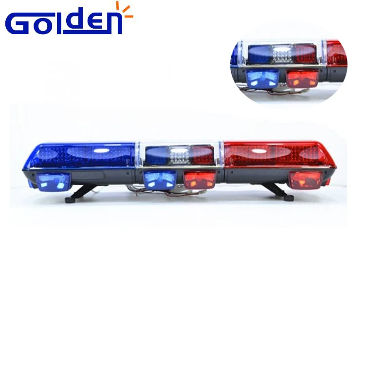 Response vehicle hook mount red blue warning military police streethawk lightbar with speaker
