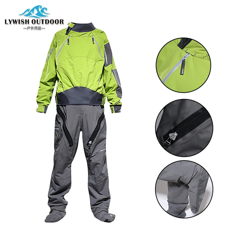 Modern complete production line  sea kayak drysuit for kayaking drysuit